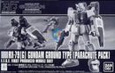 Brand New P-BANDAI HG 1/144 GUNDAM GROUND TYPE (PARACHUTE PACK)