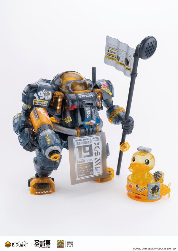 Brand New SOSKILL × ULTRA EGG SPA DUCK Black Knight Limited Ver. Plastic Kit