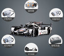 Brand New CADA Porsche 919 Hybrid Super Racing Sports Car 1586 pcs Toy Bricks