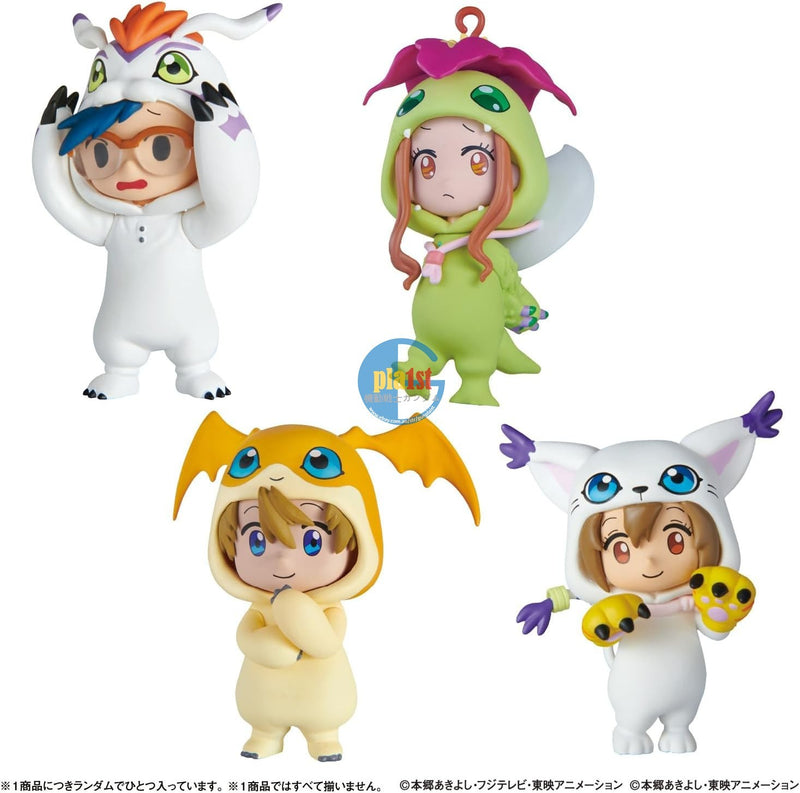 Brand New Bandai BN Figure Q Digimon Kigurumi Blind Box Full Set (Set of 8)