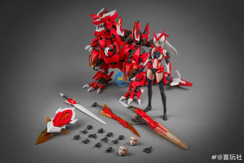 Brand New XIWANSHE LH-01 Dragon Girl Yu Wanglong & Firefly Plastic Kit