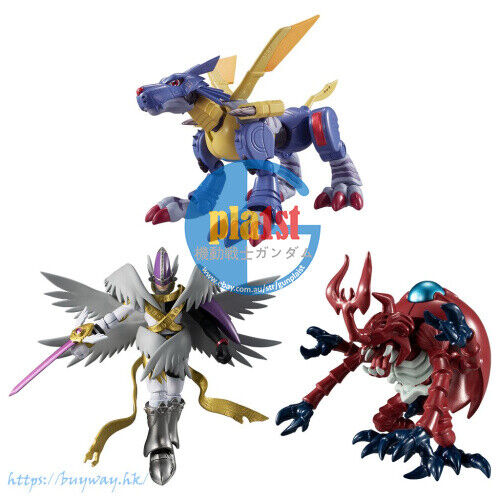 BrandNew Bandai Shodo Shokugan Digimon Vol.1 & Vol.2 & Vol.3 (Set of 9 no stand)