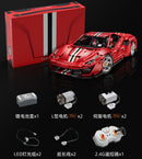 Brand New CADA 1:8 Ferrari 488 Super Car 3236 pcs (+Remote Control) Toy Bricks