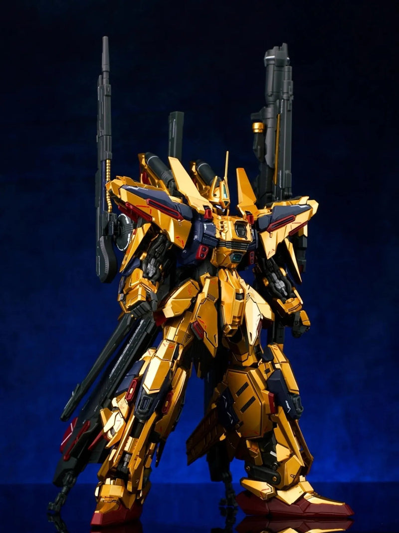 Brand New SHEN MA MODEL MG 1/100 GOLDEN WARRIOR (Alloy Skeleton) PLASTIC KIT
