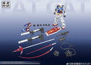 Brand New Fat Cat MG 1/100 Upscaled RX-78-2 Plastic Toy Robot