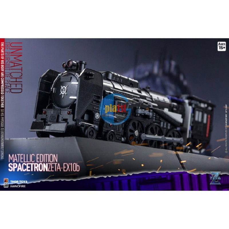 Brand New Zeta Toys EX10B Spacetron Metallic Edition (Three Modes Transforming)