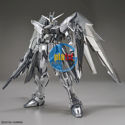 Brand New P-BANDAI MG 1/100 Gundam Base Freedom Gundam 2.0 (Silver Coating)
