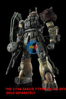 P-BANDAI HG 1/144 ZAKU II F TYPE CHUBS & KALE + ZAKU II SOLARI CUSTOM PARTS RFV