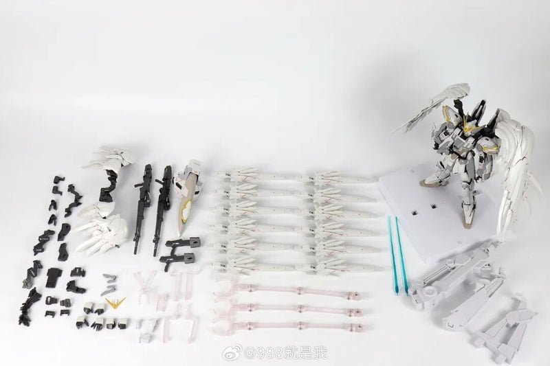 Brand New Daban MG 1/100 Wing Gundam Snow White Prelude Plastic Kit