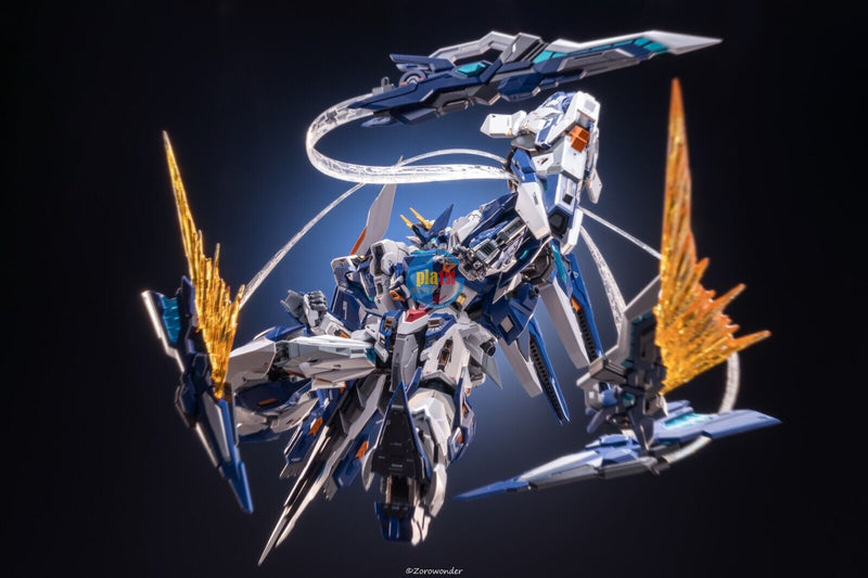 Brand New 1/72 Mecha Wolf Warrior Mega Mode Alloy Diecast Figure