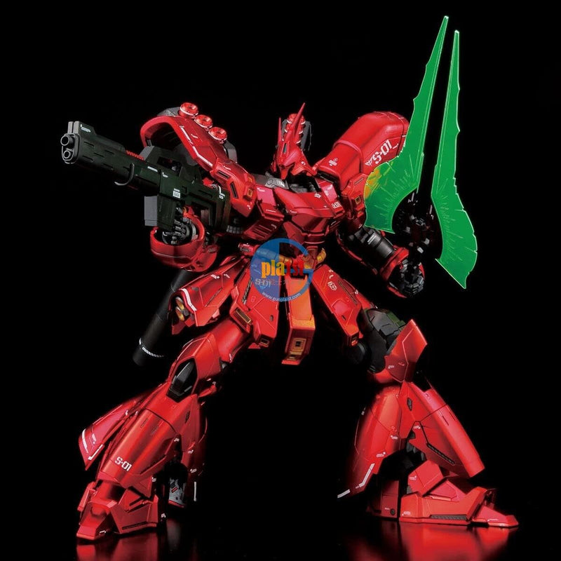 Brand New BANDAI MG 1/100 Gundam Base Sazabi Ver. Ka [Titanium Special Coating]