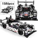 Brand New CADA Porsche 919 Hybrid Super Racing Sports Car 1586 pcs Toy Bricks