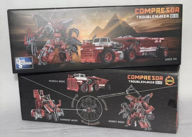 Brand New Devil Saviour DS-03 Troublemaker Overload Compresor Three Modes Figure