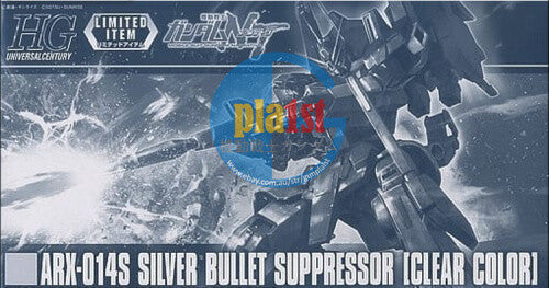 Brand New P-BANDAI HG 1/144 ARX-014S Silver Bullet Suppressor [Clear Color Ver.]