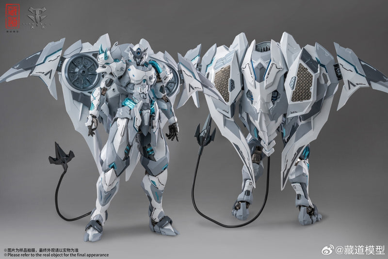 Brand New CangDao Model CD-07W White Ghost White Phantom Ninja Diecast Figure