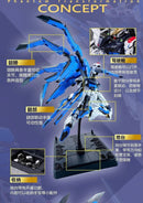 Brand New ZOE MODEL MG 1/100 Phantom Transformation (with Metal Inner Frame)