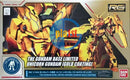 Brand New P-Bandai RG 1/144 Gundam Base Limited Unicorn Gundam [Gold Coating]