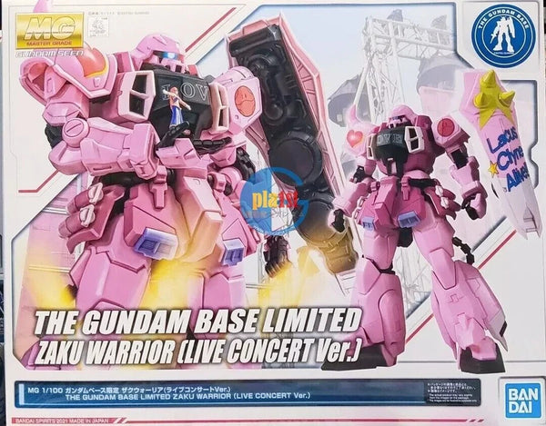 Brand New BANDAI MG 1/100 GUNDAM BASE ZAKU WARRIOR [LIVE CONCERT VERSION]