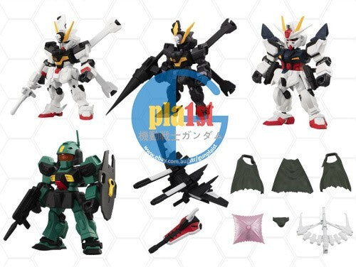 Brand New Bandai Mobile Suit Ensemble MSE 20 gashapon (Set of 6)
