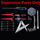 P-BANDAI RG 1/144 HYPER MEGA BAZOOKA LAUNCHER & FIN FUNNEL for Hi-v Hi Nu GUNDAM