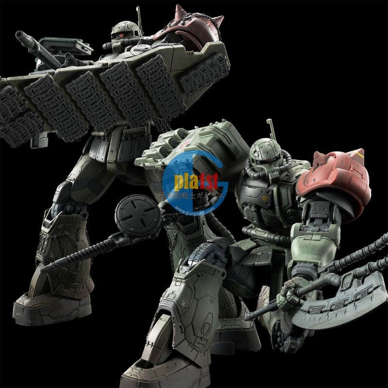 P-BANDAI HG 1/144 ZAKU Ⅱ F TYPE LeSEAN & ZAKU Ⅱ (UNIDENTIFIED TYPE) LeSEAN (RFV)