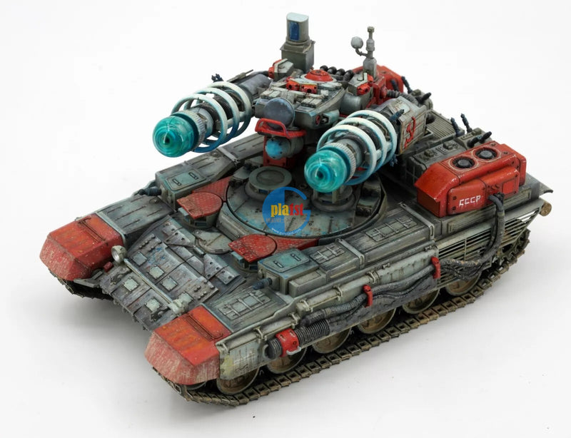 Brand New Border Models BC-005 1/35 Red Alert 2 Tesla Tank Plastic Kit