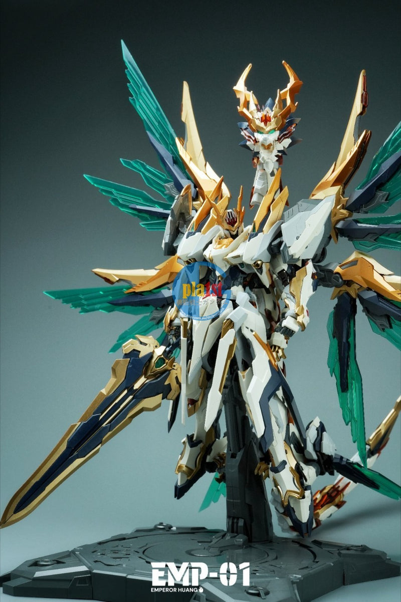 Brand New GS TOYS MG 1/100 EMPEROR HUANG & YING LONG DRAGON (Metal Inner Frame)