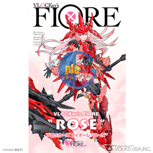 Brand New Volks VLOCKer's FIORE ROSE