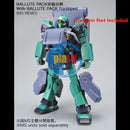 Brand New P-BANDAI MG 1/100 BALLUTE PACK (Gundam Not Included)