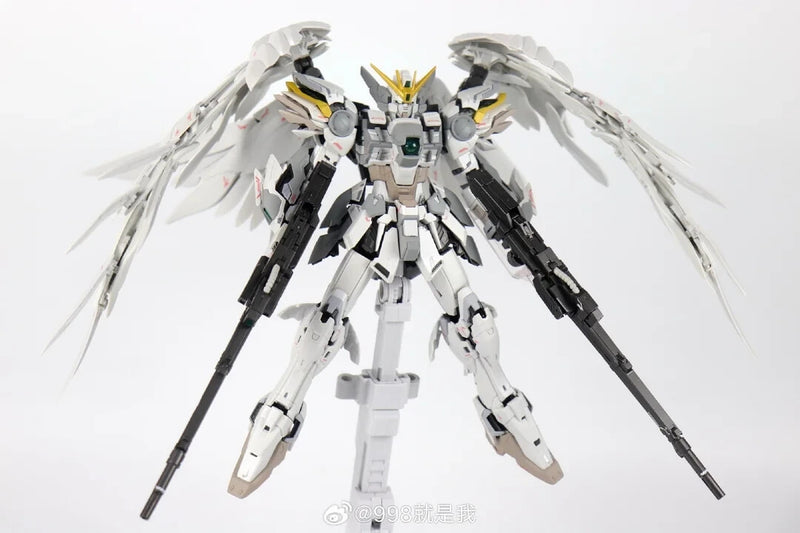 Brand New Daban MG 1/100 Wing Gundam Snow White Prelude Plastic Kit