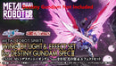 Brand New P-BANDAI METAL ROBOT WING OF LIGHT＆EFFECT SET For DESTINY GUNDAM