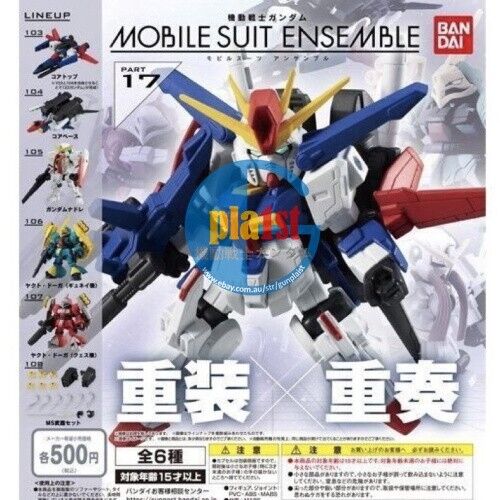 Brand New Bandai Mobile Suit Ensemble MSE 17 gashapon (Set of 6)