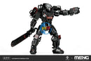 Meng Ling Cage 1/9 Heavy Duty Mecha MU-2 Dawn White Shark-04 Plastic Kit (25cm)