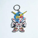 New Bandai x Nike SB QMSV Unicorn Gundam + Banshee Set (with Key Ring) PVCFigure