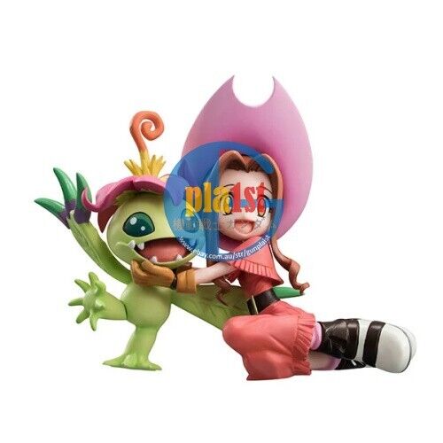 Brand New Megahouse Digimon Adventure G.E.M. Mimi Tachikawa and Palmon Figure