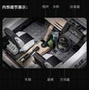 Brand New 1:12 CADA Initial D Toyota AE86 Trueno 1234 pcs Toy Bricks