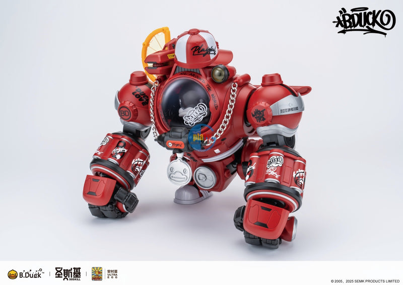 Brand New SOSKILL x B.Duck Hip Hop Duck (Red) Plastic Kit Assembly Required