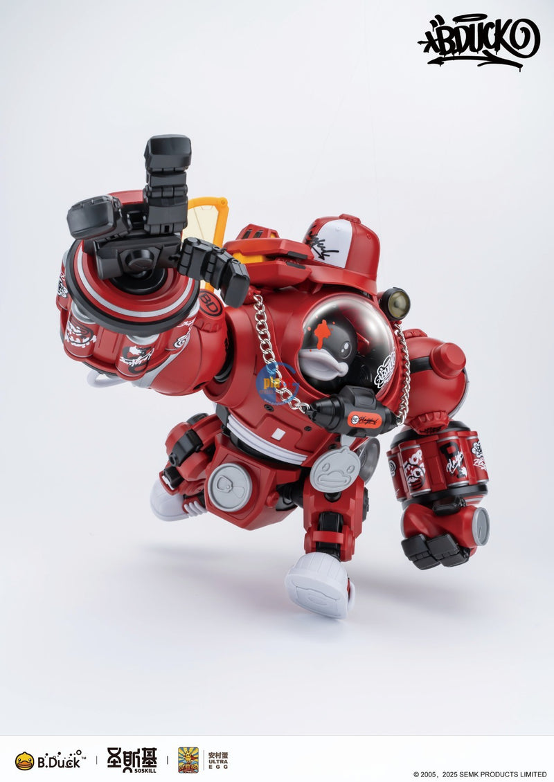 Brand New SOSKILL x B.Duck Hip Hop Duck (Red) Plastic Kit Assembly Required