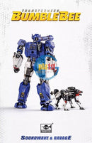 Brand New Trumpeter Transformers BUMBLEBEE Soundwave & Ravage Smart Kit Plastic