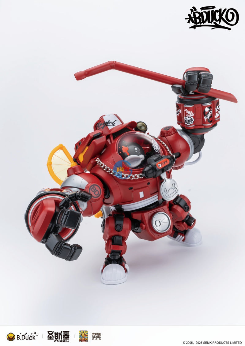 Brand New SOSKILL x B.Duck Hip Hop Duck (Red) Plastic Kit Assembly Required