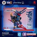 Brand New BANDAI QMSV-C QMSV Mini Blind Box Evangelion EVA (Set of 8)