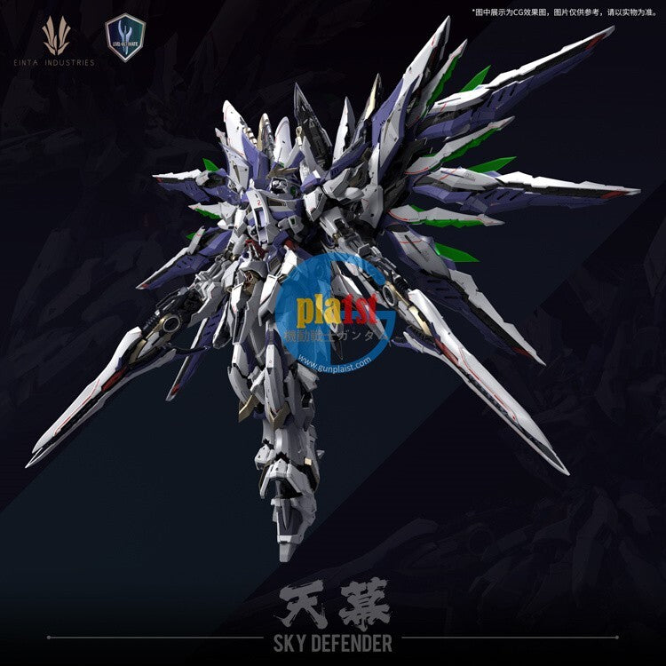 Brand New Einta 1/72 Level-Ultimate Sky Defender (PG size) Plastic Toy Robot