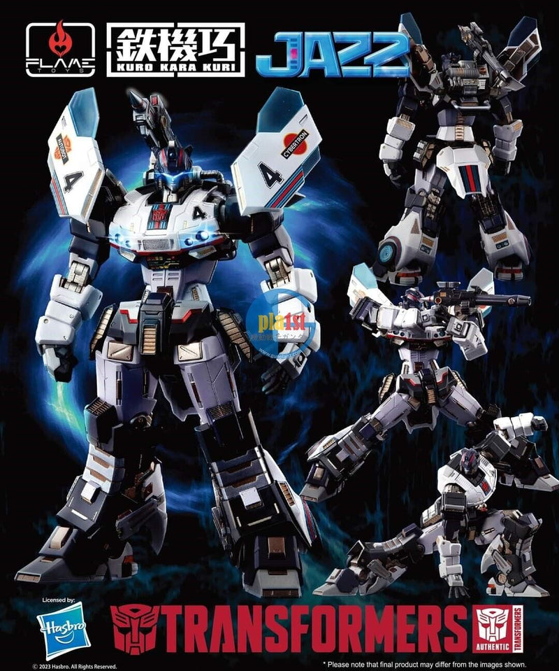 Brand New FLAME TOYS Transformers Kuro Kara Kuri Autobot Jazz Action Figure
