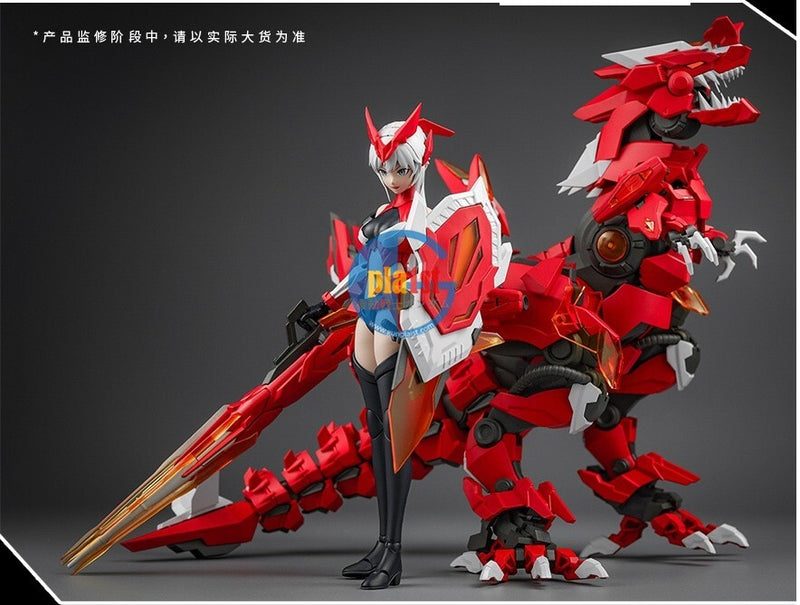Brand New XIWANSHE LH-01 Dragon Girl Yu Wanglong & Firefly Plastic Kit