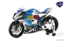 Brand New MENG MT-004s BMW HP4 Race motorcycle (PRE-COLORED EDITION) Plastic Kit