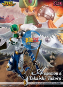 Brand New MegaHouse G.E.M. DIGIMON ADVENTURE ANGEMON & TAKAISHI TAKERU Figure