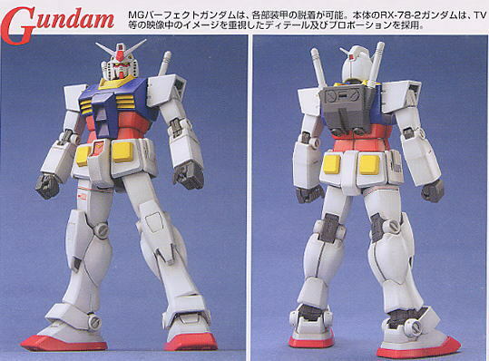Brand New Unopen Bandai MG 1/100 Gundam PF-78-1 Perfect Gundam