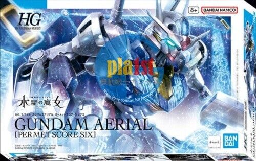 Brand New P-BANDAI HG 1/144 GUNDAM AERIAL (PERMET SCORE SIX) Plastic Kit
