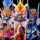 BANDAI SD HEROES WUKONG IMPULSE + NOBUNAGA + VERDE BUSTER (CLEAR COLOR SET)