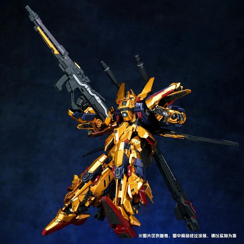 Brand New SHEN MA MODEL MG 1/100 GOLDEN WARRIOR (Alloy Skeleton) PLASTIC KIT